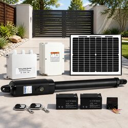 Efficient Solar Powered Gate Opener - 500KG Capacity
