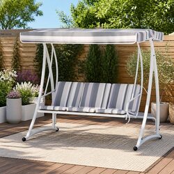 Compact and Comfortable Swing Chair for Outdoor Relaxation