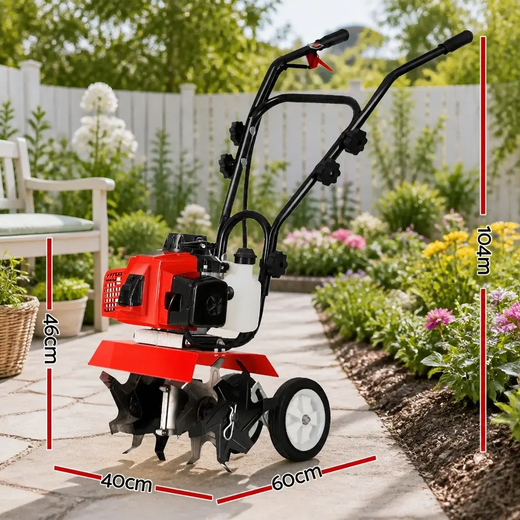 63cc Hand-held Garden Tiller