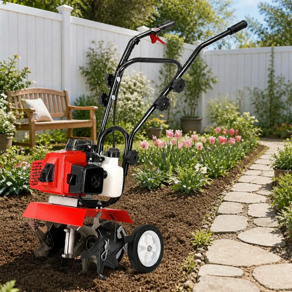 63cc Hand-held Garden Tiller