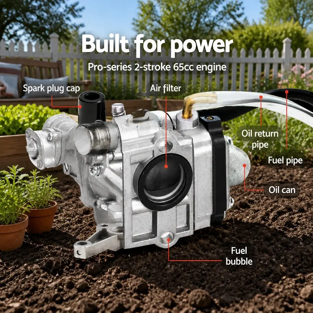 65cc Petrol Tiller for Easy Gardening