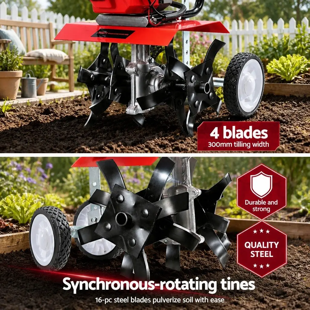 65cc Petrol Tiller for Easy Gardening