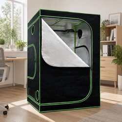 Grow Tent 150x150x200cm Hydroponic Indoor Plant Room Kit Ventilation System