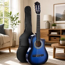 34 Inch Classical Guitar Nylon String Wooden Body Beginner Adult Kids Music