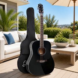 Compact Acoustic Guitar: 41 Inch Cutaway Model