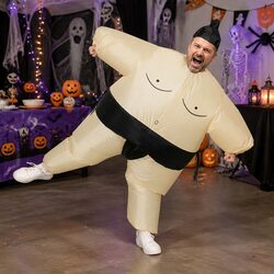 Confidently Stand Out in This Inflatable Sumo Costume