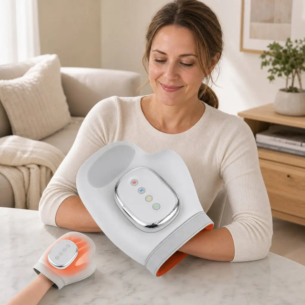 Hand Massager with 3 Modes and Heat