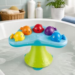 Musical Whale Bath Toy for Sensory Exploration