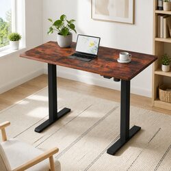 Concise Motorised Standing Desk Frame with Adjustable Heights