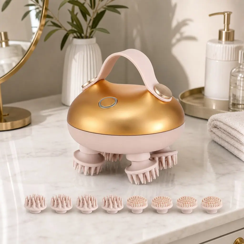 Rechargeable Scalp Massager for Quick Relief