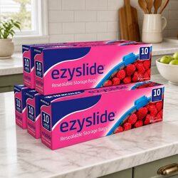 Ezy Slide Large Storage Bags 10pk x5 - Quick and Convenient