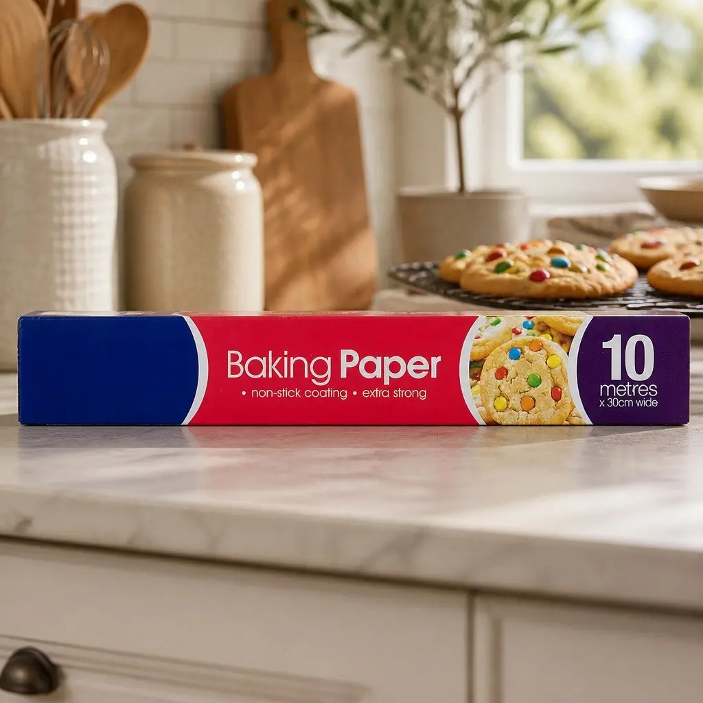 Baking Paper Non-Stick 10m Oven Safe Kitchen Cooking Food Preparation Lining
