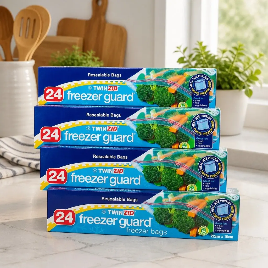 Freezer Guard Bags 24pk x4 for Convenience