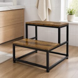 Compact 2-Step Stool for Easy Access