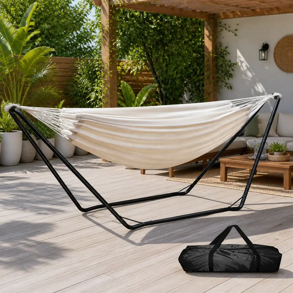 Hammock Bed with Sturdy Stand