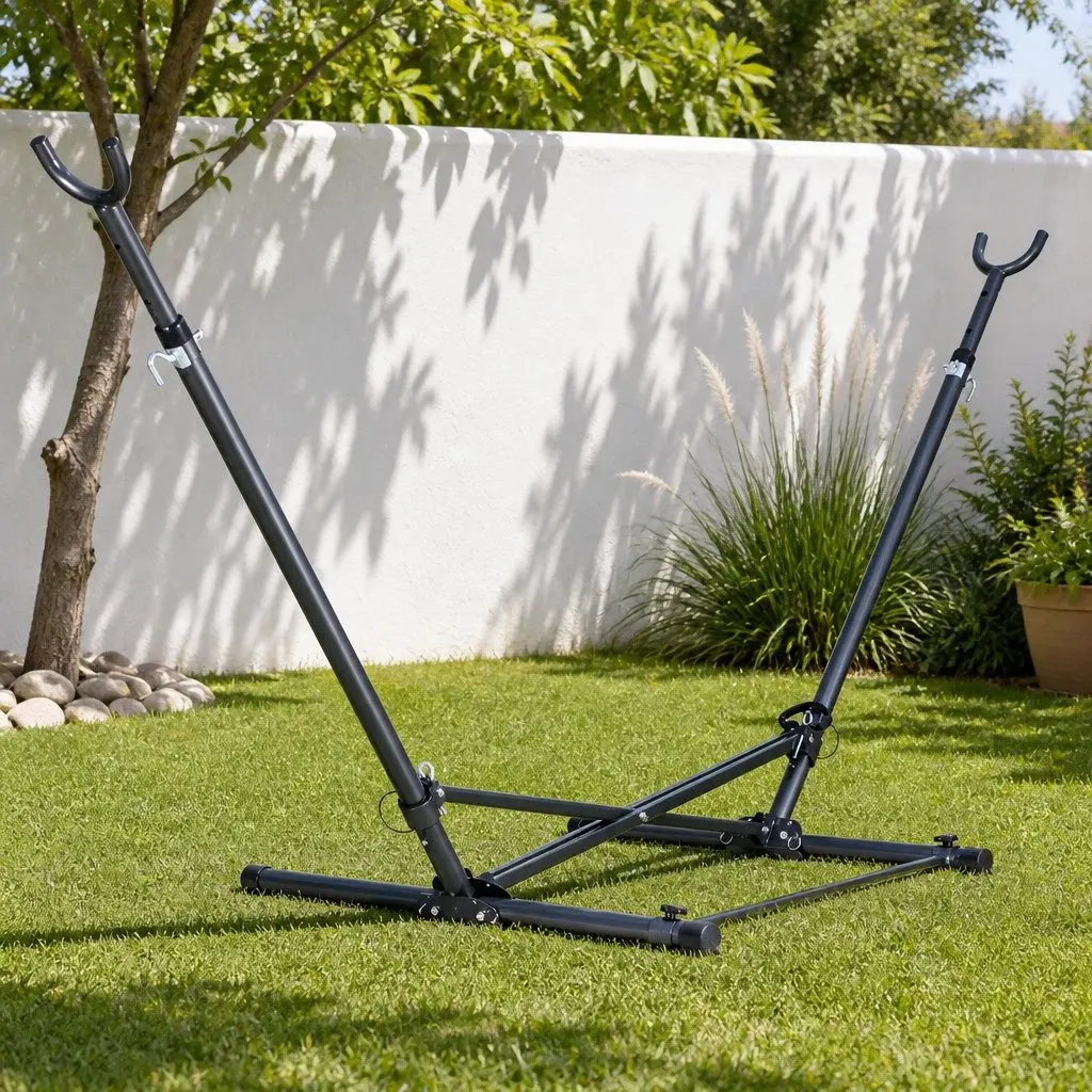 Adjustable Hammock Bed Stand for Leisure