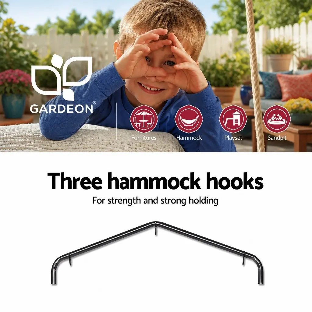Hammock Chair and Stand Set in Cream
