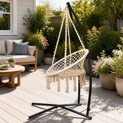 Hammock Chair and Steel Stand Set - Relaxation Essential