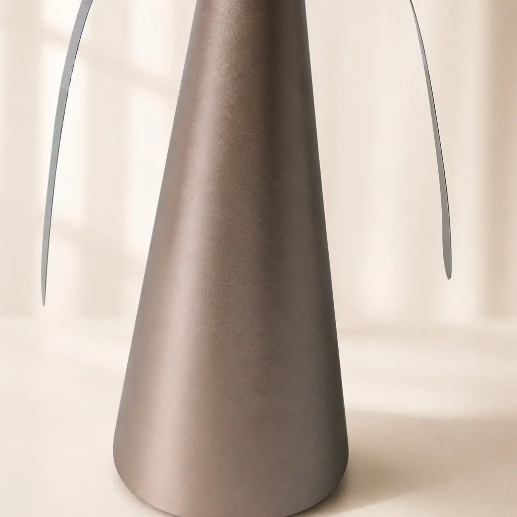 Fly Repellent Fan Rose Gold Portable Lightweight Battery Operated Chemical Free