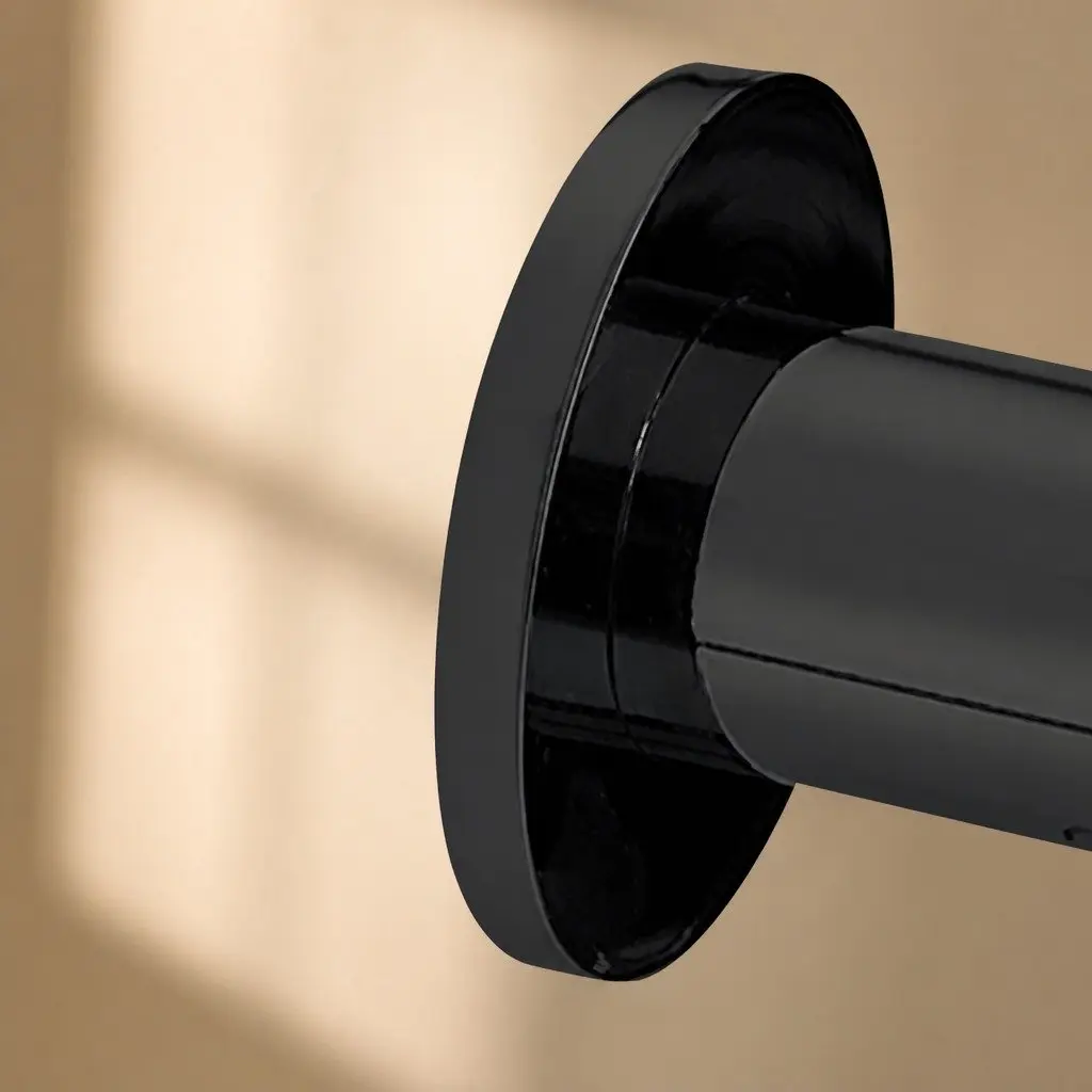 Toilet Paper Holder Wall Mount Roll Dispenser Bathroom Storage Black Tissue Rack