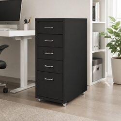 Efficient Storage with a Compact 5 Drawer Filing Cabinet