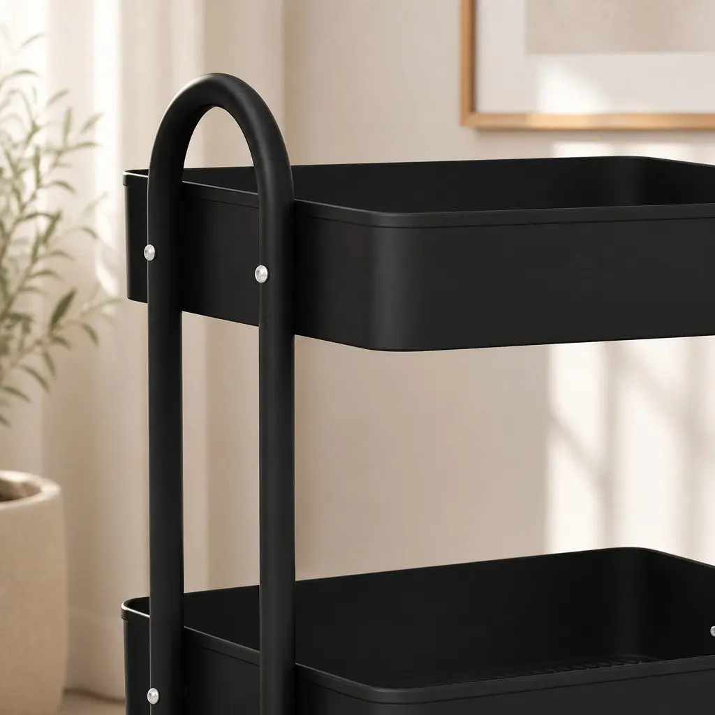 3-Tier Kitchen Storage Trolley