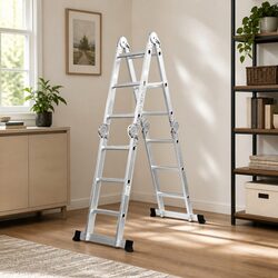 Compact and Durable Folding Ladder for Home Use