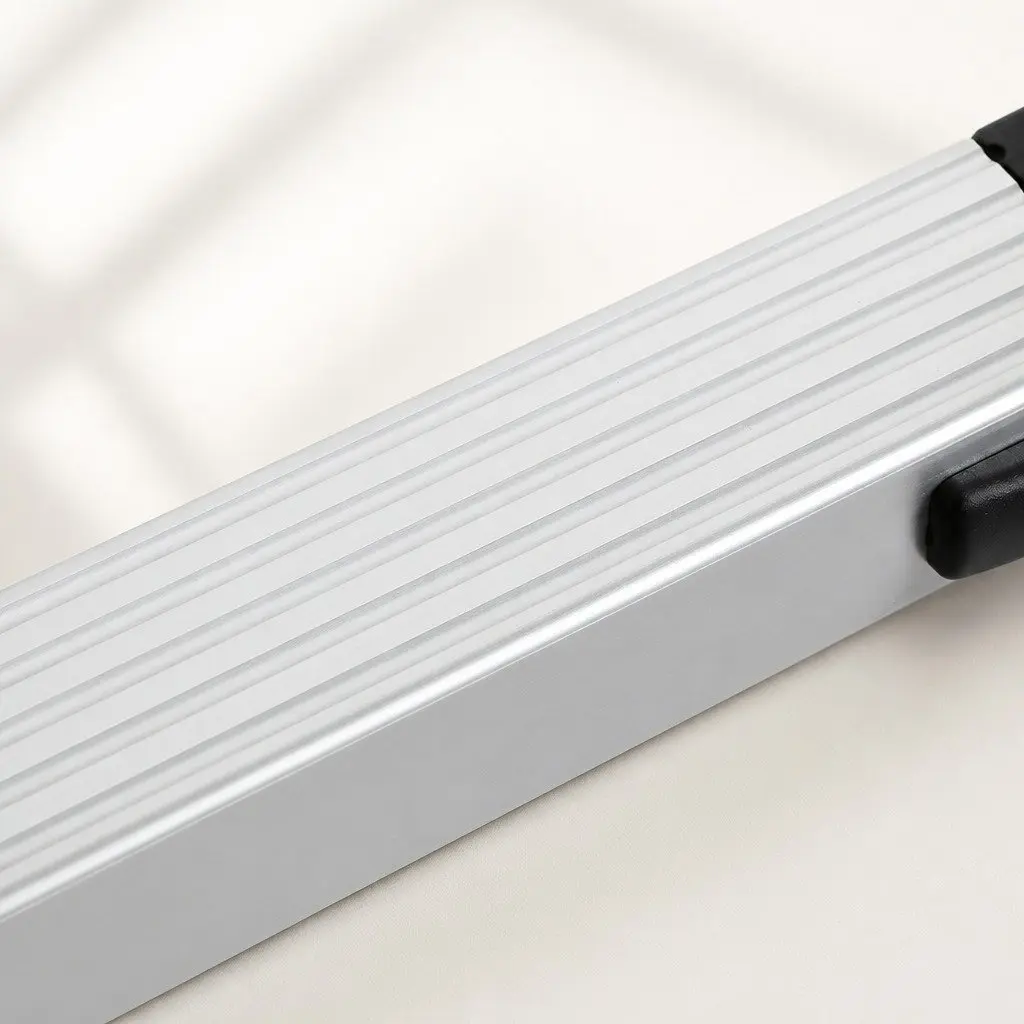 Telescopic Ladder 2.6M Multipurpose Extendable Aluminium Collapsible Work Steps