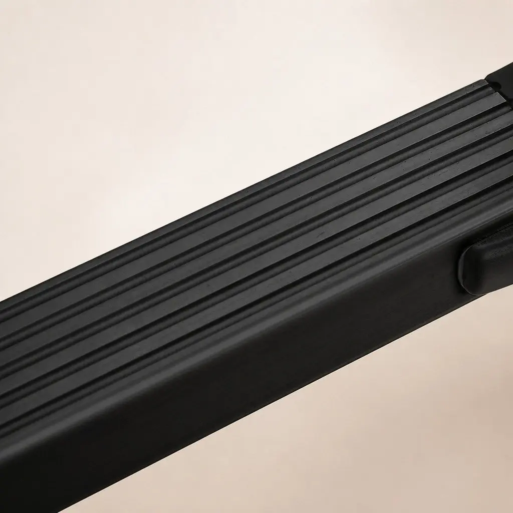 Telescopic Ladder Black 3.2M Aluminium Extendable Portable Multi-Purpose