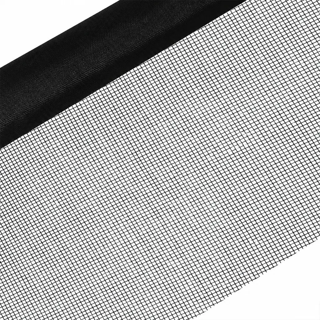 Insect Screen Mesh Black 1M x 30M Fibreglass Window Door Protection