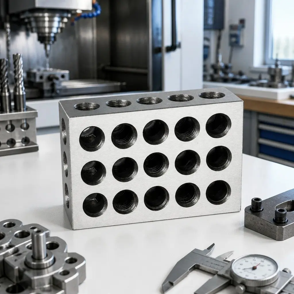 1-2-3 Precision Machinist Blocks Set Square Gage Tool Mill Drill Press Setup