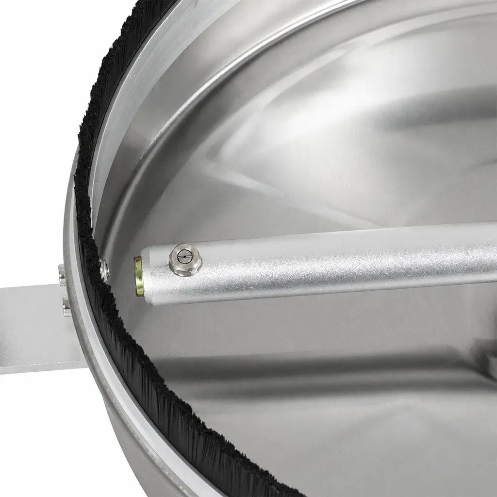 Pressure Washer Surface Cleaner Silver 43cm Rotary Attachment for Driveway Concrete Patio