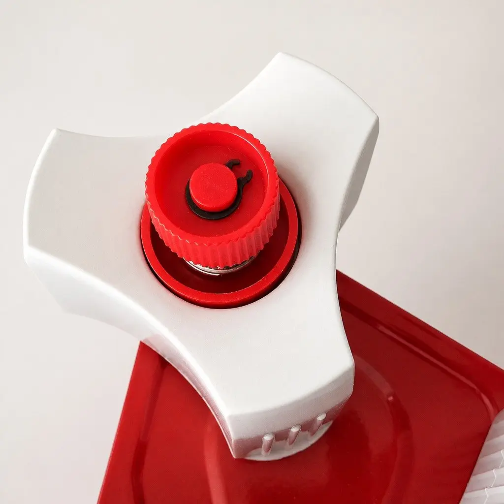 Packaging Tape Dispenser Gun Red Handheld 50mm Ergonomic Grip