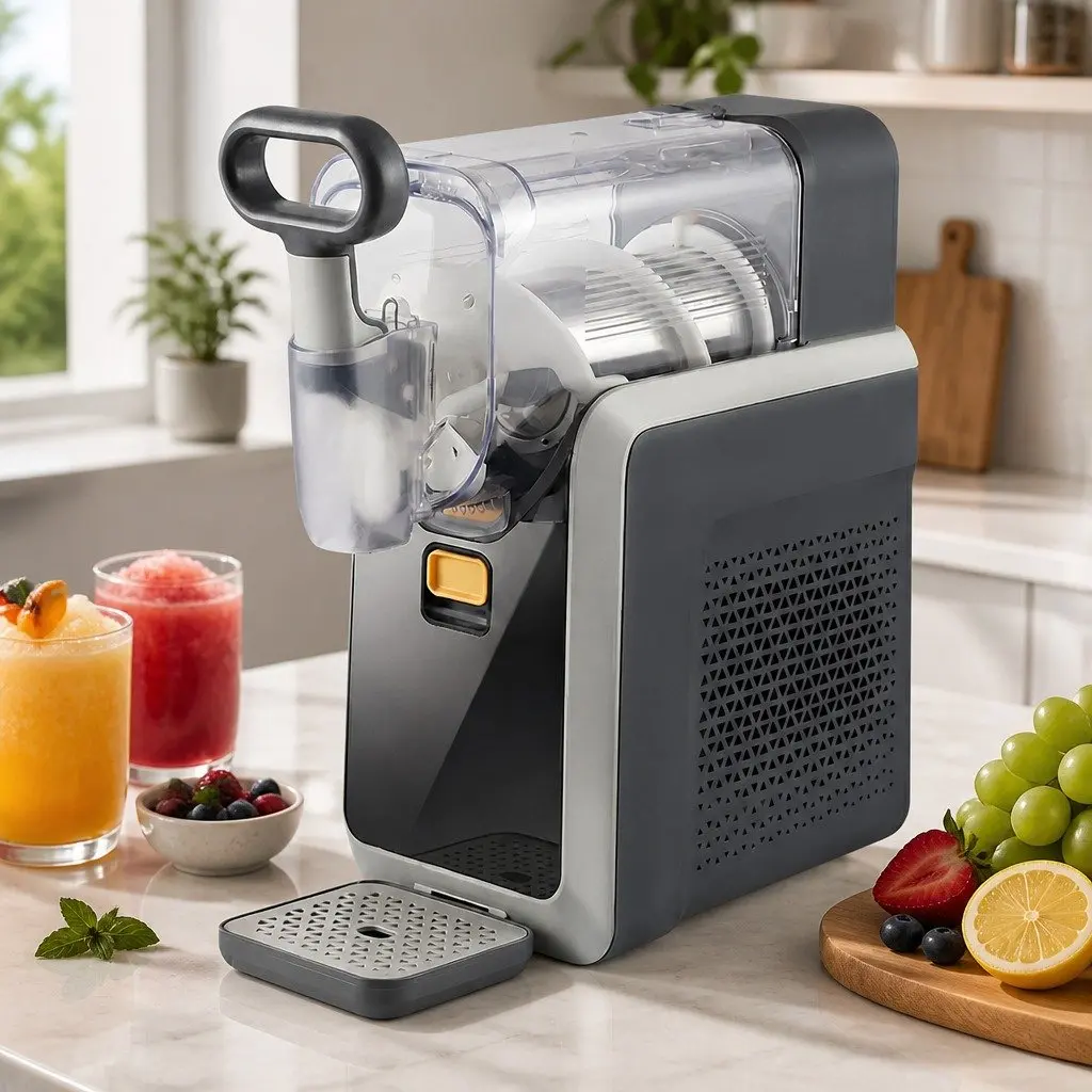 Slush Machine Transparent 2L Touch Control 5 Presets Rapid Chill Frozen Drink Maker