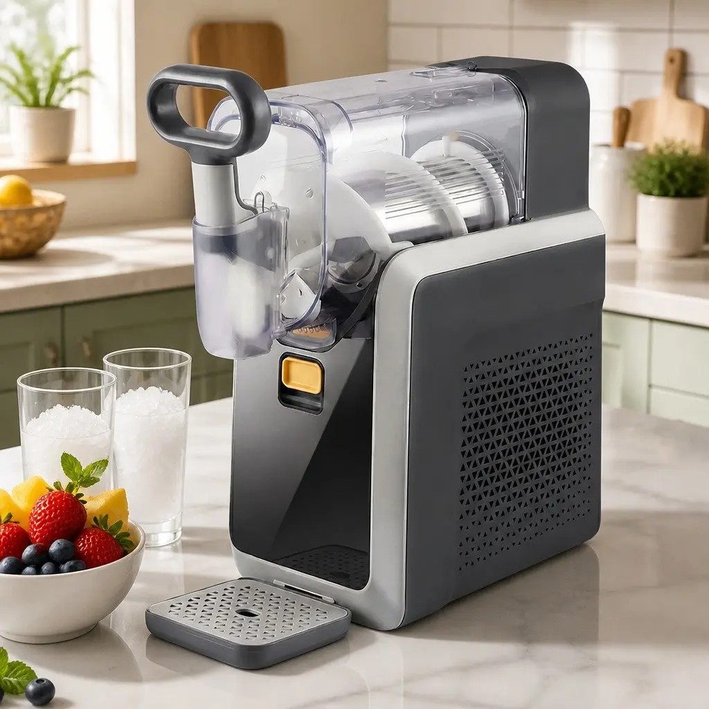 Slush Machine Transparent 2L Touch Control 5 Presets Rapid Chill Frozen Drink Maker