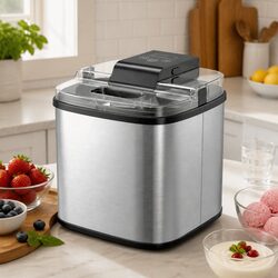 Compact 2L Ice Cream Maker for Homemade Frozen Treats