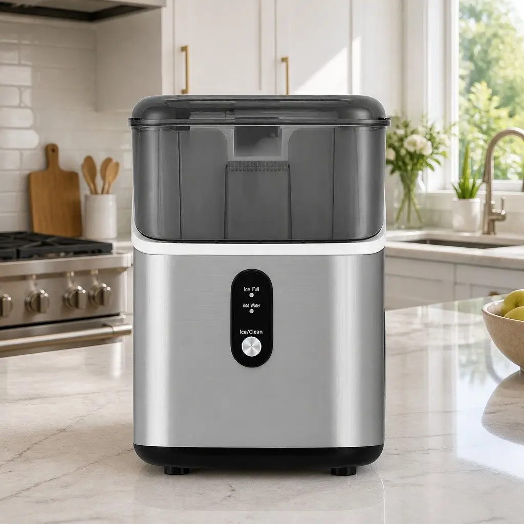 Nugget Ice Maker for Quick Ice Production