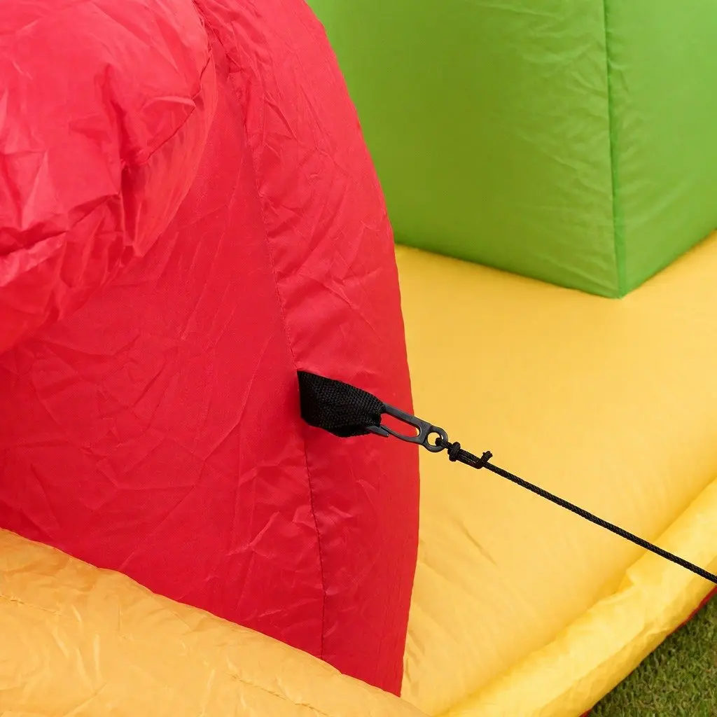 Inflatable Christmas Decoration Multicolour 2.1m LED Light Up Self-Inflatable Indoor Outdoor