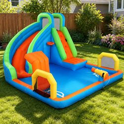 Compact Kids Inflatable Water Park for Exciting Play