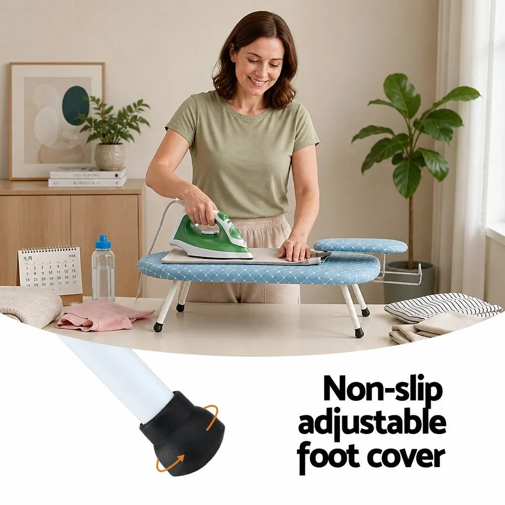 Tabletop Ironing Board Folding Compact Iron Rest Sleeve Board Portable