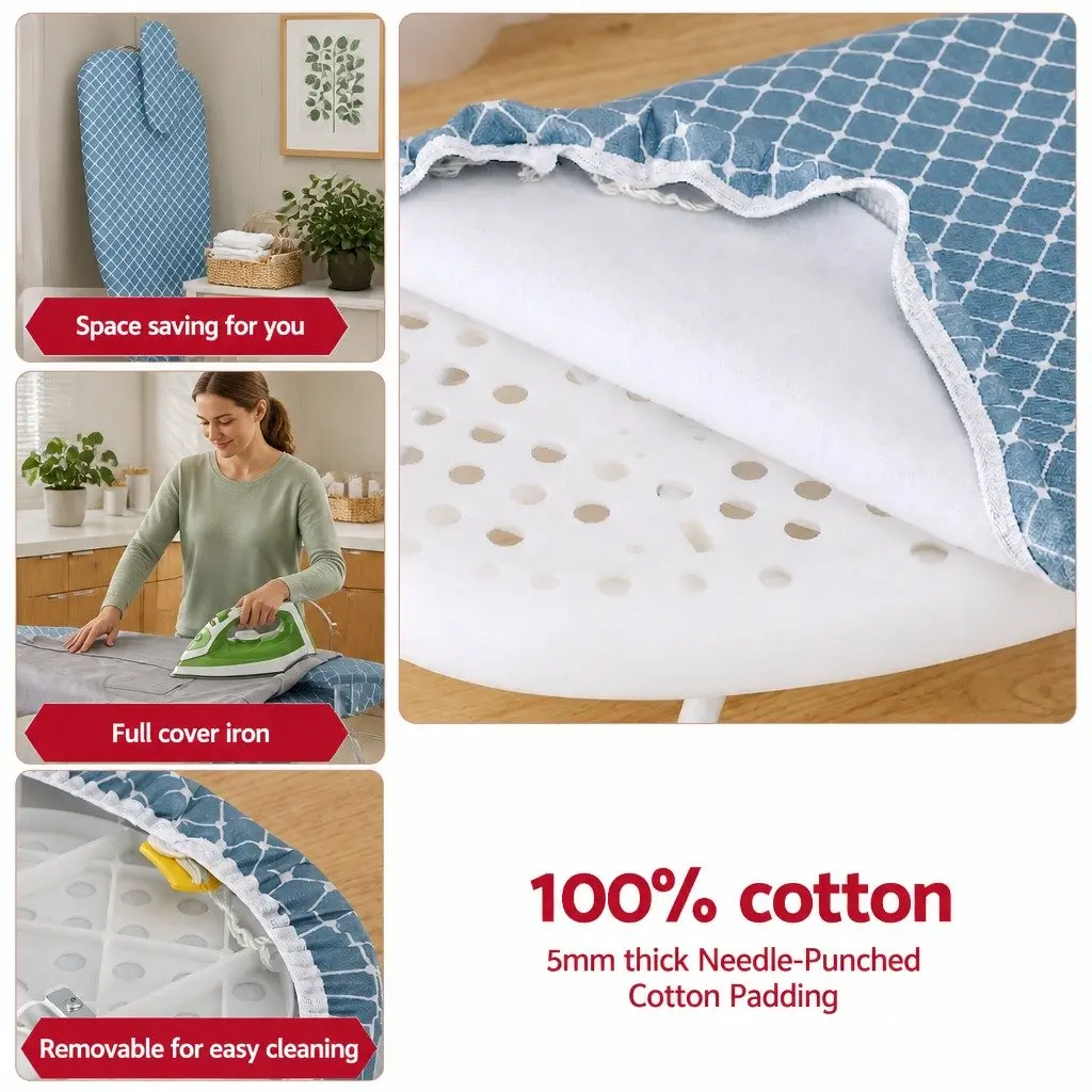 Tabletop Ironing Board Folding Compact Iron Rest Sleeve Board Portable