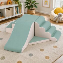 Compact and Fun 4-Piece Kids Climbing Block Set