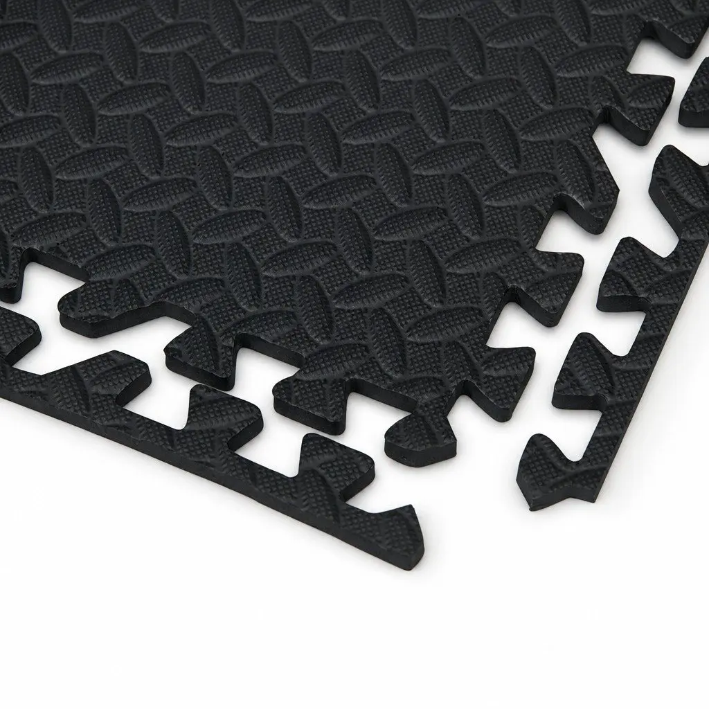 Kids EVA Foam Play Mat Interlocking Soft Playmat Puzzle 60cm Squares Anti-slip Surface