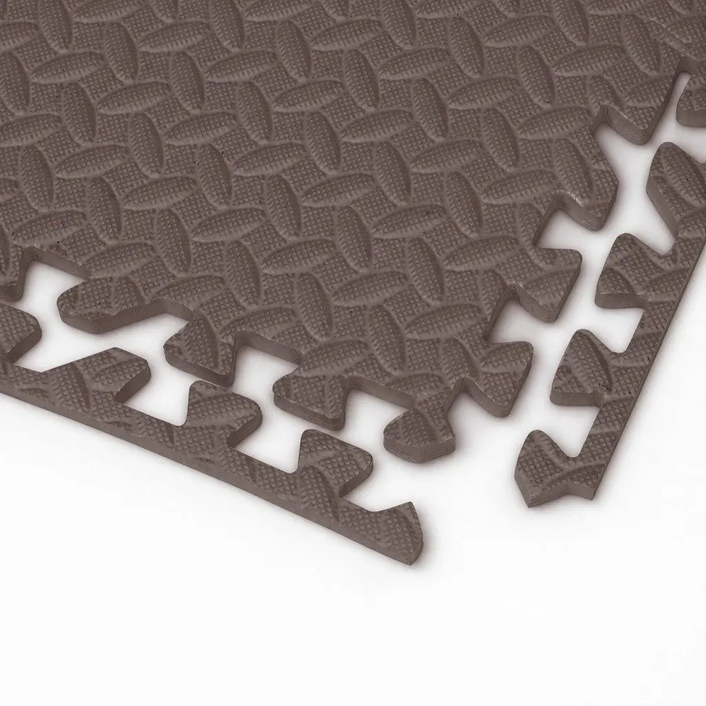 Kids EVA Foam Play Mat Interlocking Tiles Soft Elastic Surface Anti-Slip Base 4 Piece