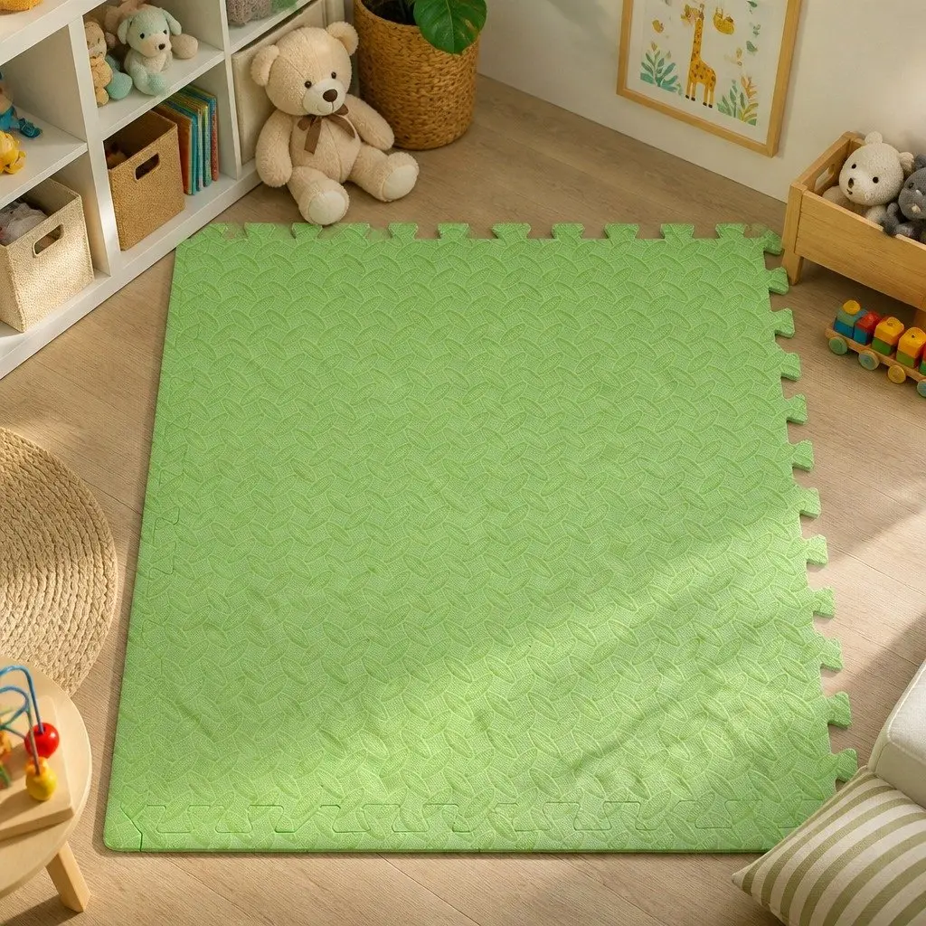 Kids EVA Foam Play Mat Interlocking Soft Activity Mat 60cm Vibrant Colour Options