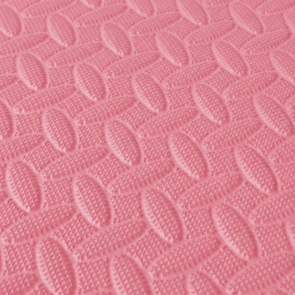 Kids EVA Foam Play Mat Floor Tiles Pink Interlocking Soft 4 Pack