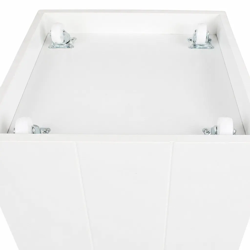 Kids Toy Storage Unit White with Removable Drawers and Open Shelves