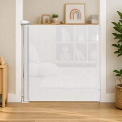 Compact and Easy to Use Retractable Baby Gate