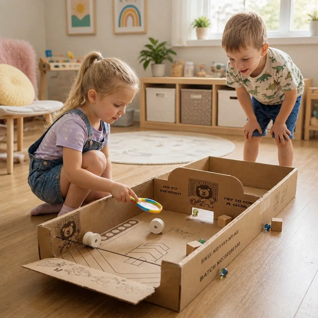 Kids Climbing Toy Set Natural Wooden 8-in-1 Play Frame with Triangle Arch Climber Slide Rocker and Cushion Mat for Indoor Play