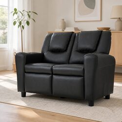 Compact Kids Recliner Chair with Cup Holder